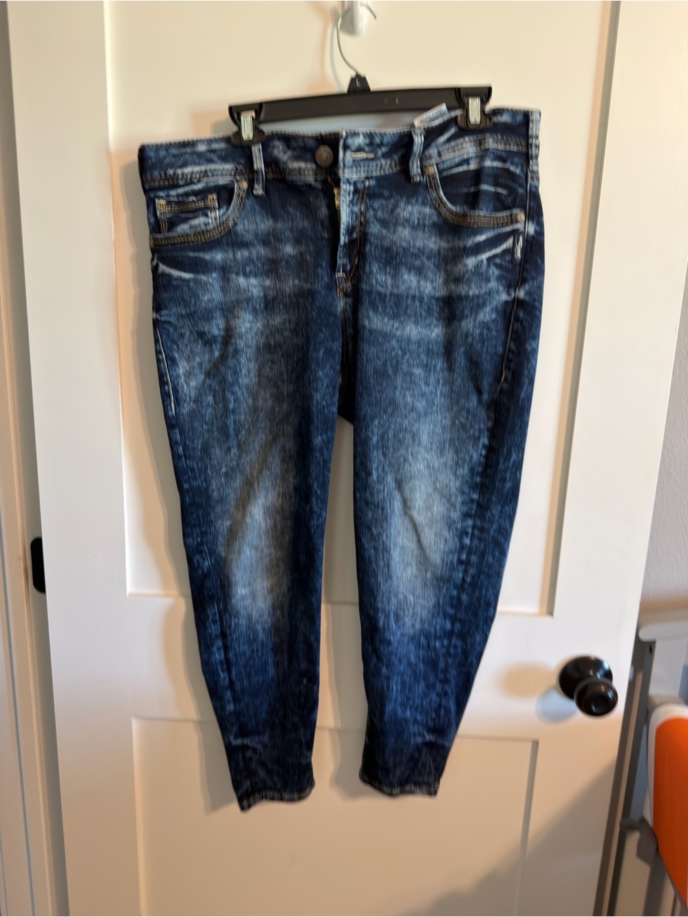 Silver Jeans Women's Dark Blue Suki Denim Jeans